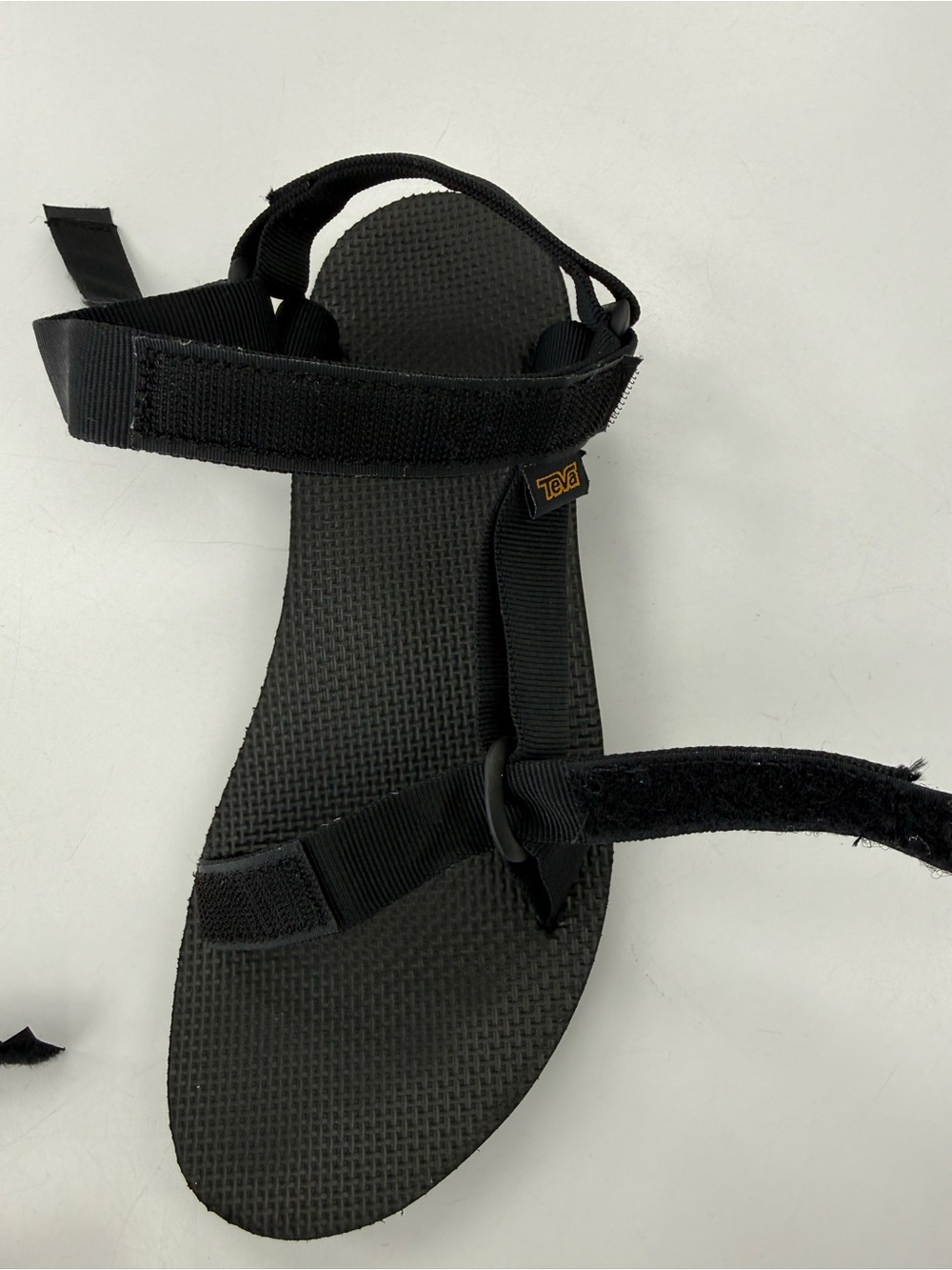 Teva Black Adjustable Velcro Sport Sandal